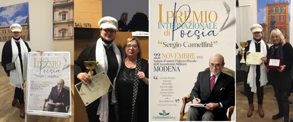 Irena Jovanović u Modeni dodeljena treća nagrada za poeziju inostranih, neitalijanskih autora za pesmu „Mama“
