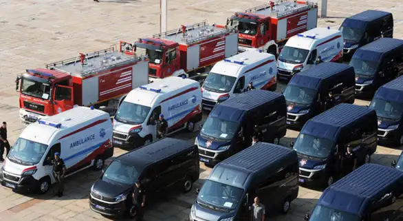 Policijskim jedinicama u Srbiji uručeno 80 novih vozila - Autocisterna ‘Man’ stiže u Zaječar