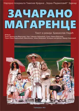 Na maloj sceni Centra za kulturu u Kotlujevcu premijera predstave za decu „Začarano magarence“