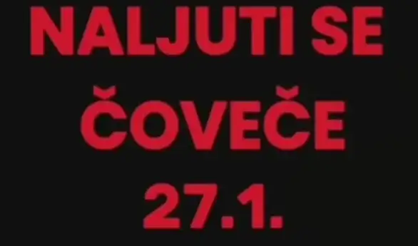 Studenti u blokadi objavili sat koji otkucava do 27. januara uz poruku: Naljuti se čoveče
