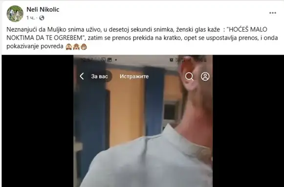 "Da ga grebucne malo …da bude uverljivije": Neli Nikolić, Miljan Rašić i Boško Ničić kažu da je Đuričković iscenirao povrede