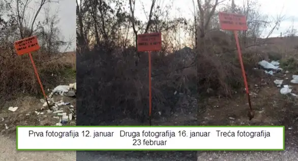 Sramotno: Mesec dana kasnije ponovo niklo smetlište