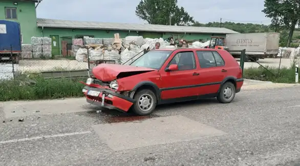 Saobraćajna nezgoda na starom Zvezdanskom putu