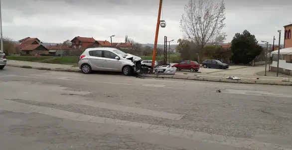 Saobraćajna nezgoda kod mosta u Kotlujevcu