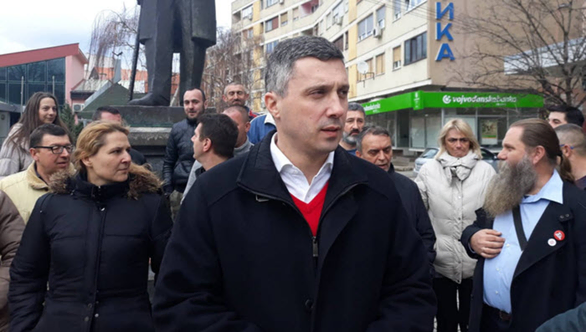 Boško Obradović (Dveri): Zvižduci na protestu su mišljenje glasne i preletačke manjine
