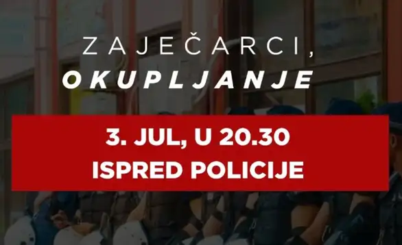 Zaječarci u blokadi pozvali na skup večeras u 20,30 sati ispred Pu Zaječar