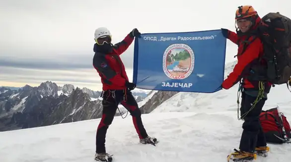 Članica OPSD "Dragan Radosavljević" Snežana Brložanović učestvovala u ekspediciji na Mon Blan