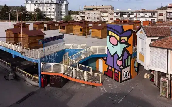 Novi mural u okviru Outhide festivala – Stefan Jangovski osvežio Zaječarsku pijacu