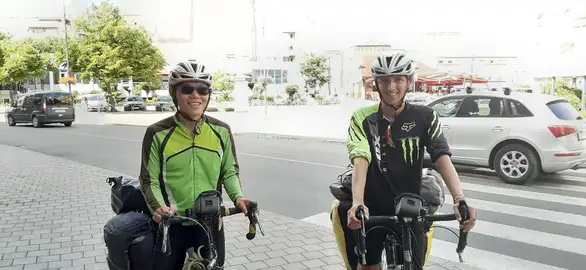 Biciklisti sa Novog Zelanda koji putuju u Lisabon danas su boravili u Zaječaru