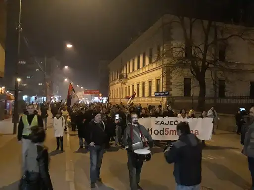 U Zaječaru je održan peti građanski protest!