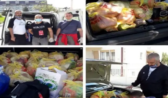 Sindikat Nеzavisnost rudnik lignita Lubnica uručio rudarima pakеtе pomoći