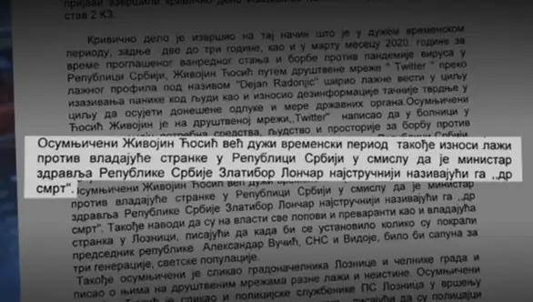 U zatvoru 50 dana zbog pisanja o (ne)uslovima u bolnici u Loznici i vređanja SNS