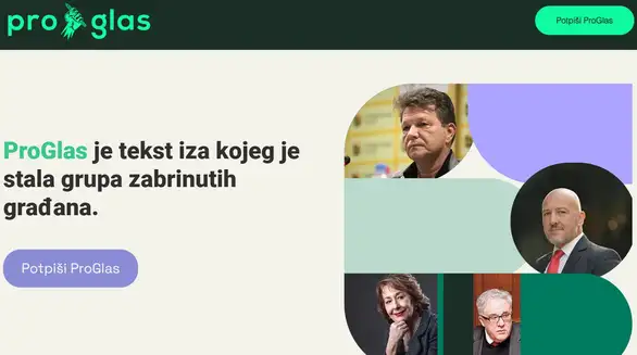 Inicijativu ProGlas potpisalo 96.832 osoba