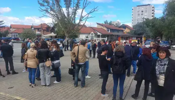Štrajk prosvetara u srednjoškolskom centru