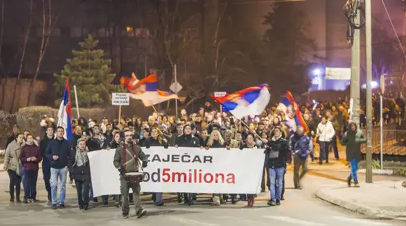 Šesti građanski protest #1od5miliona u Zaječaru: Na protestu u Zaječaru ovog petka govoriće Branislav Lečić