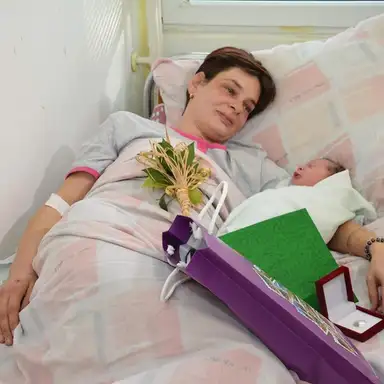 Prva beba rođena u novoj godini: Dobro došao, Borise!