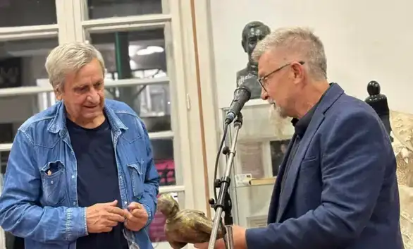 Publika u Pozorišnom muzeju u Zaječaru uživala u stihovima koje je govorio Ratomir Rale Damjanović