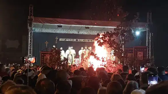 Svečana litija i nalaganje badnjaka u Zaječaru