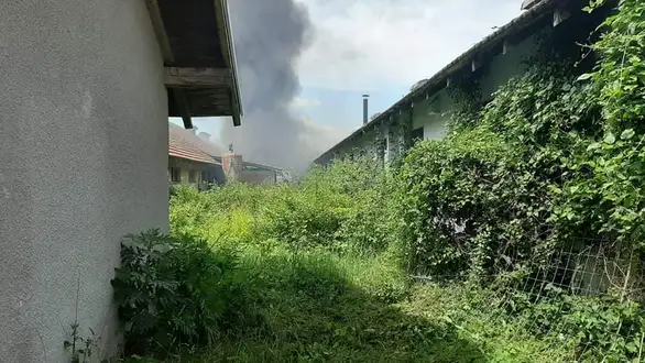 Požar na starom zvezdanskom putu