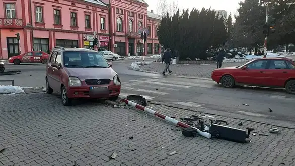 Saobraćajna nezgoda u ulici Generala Gambete