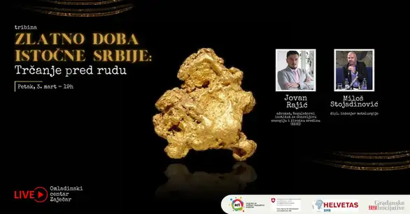 "Zlatno doba" istočne Srbije: Trčanje pred rudu - javna tribina, 3. mart - Omladinski centar ZA