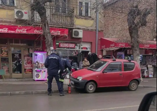 Saobraćajna nezgoda u ulici Nikole Pašića