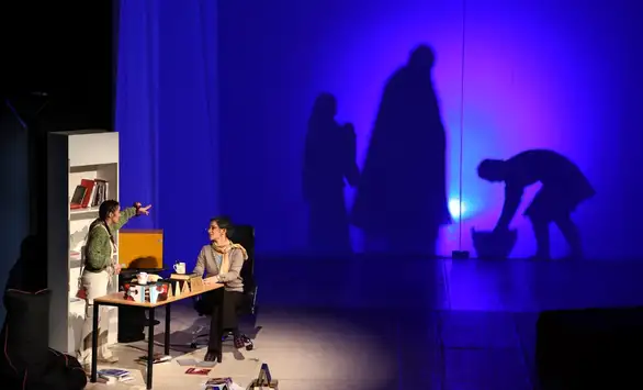 Izvedena predstava "Putovanje sa Svetim Savom”