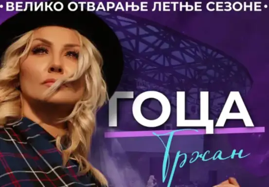 Koncert Goce Tržan u Sokobanji za Prvi maj!