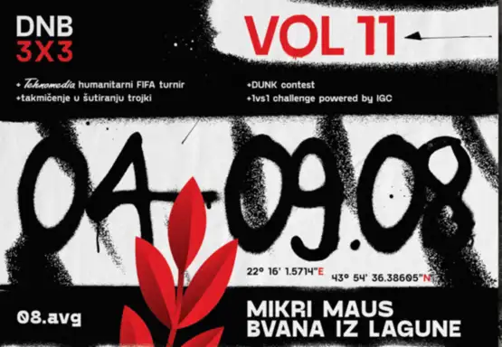 „Dođi na basket K3 Vol. 11“ od 4. do 9. avgusta u Zaječaru