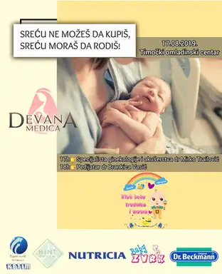Besplatan seminar za buduće mame: "Sreću ne možeš da kupiš, sreću moraš da rodiš"