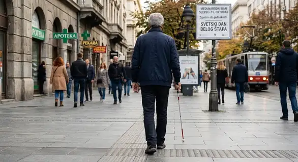 Dan slepih i slabovidih, uz poziv da svi radimo na društvu koje je jednako za sve: A čuju li institucije one koji ne vide?