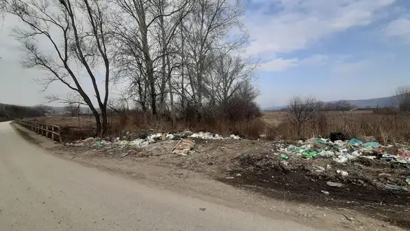 Divlja deponija na putu ka Avramici: smećem zatrpana i obala reke!