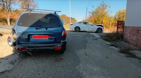 Saobraćajna nezgoda kod Fabrike vode u Zaječaru