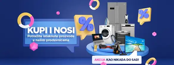Tehnomedia: Kupi po šok niskoj ceni i nosi!