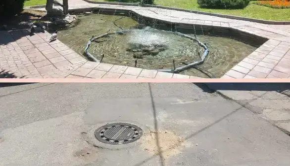 Nakon pisanja Glasa Zaječara, fontana sređena, dok “krater” u Dubrovačkoj ulici bolje da nisu dirali