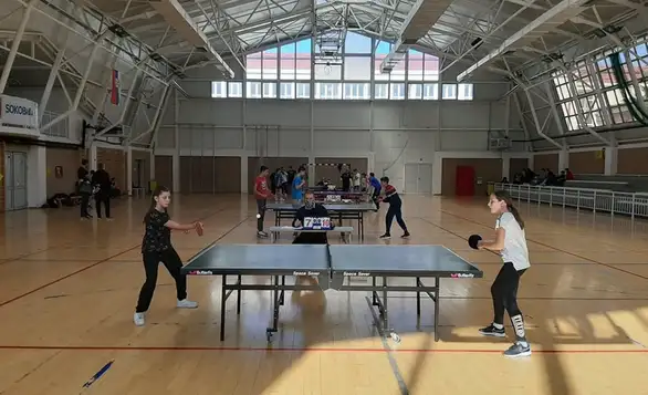 Učenice OŠ "Đura Jakšić" iz Zaječara najbolje na Okružnom takmičenju u stonom tenisu