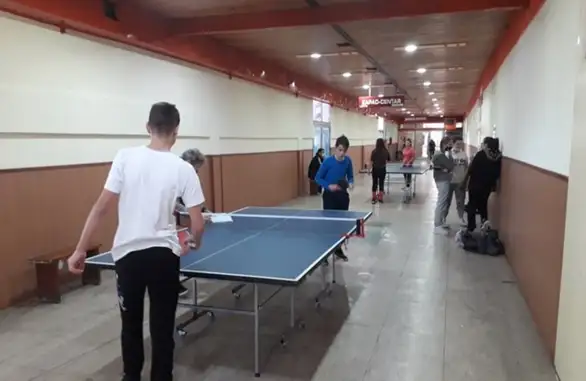 Gradsko takmičenje zaječarskih osnovnih škola u stonom tenisu održano danas u hali sportova na Kraljevici