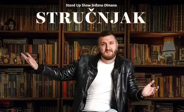 U Zaječaru Srđan Olman izvodi svoj novi Stand Up Show “Stručnjak”