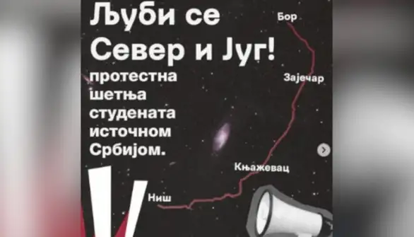 Protestna šetnja studenata istočnom Srbijom: U utorak stižu u Zaječar