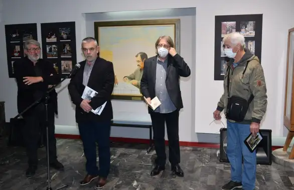 Otvorena izložba slika Veljka Mihajlovića, slikara Atelje-a 212