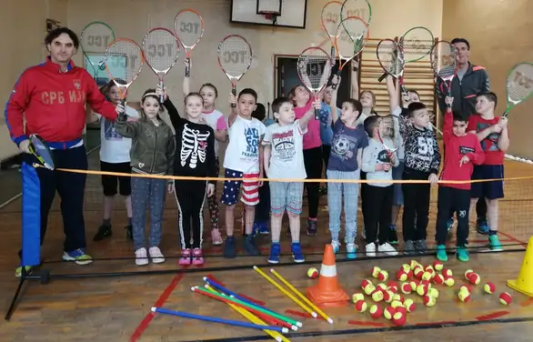 Realizacija projekta "Tenis u osnovnoj školi" počela juče
