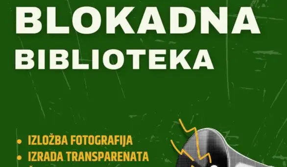 Neformalna grupa "Zaječarci u blokadi" poziva građane da u nedelju posete Blokadnu biblioteku