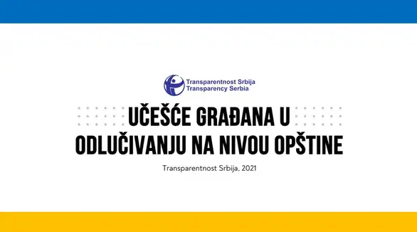 Građane interesuju budžeti opština, ali smatraju da nemaju dovoljno uticaja na to kako će se trošiti