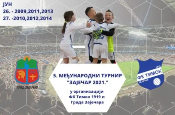 Za vikеnd 5. Mеđunarodni fudbalski turnir "Zajеčar 2021"