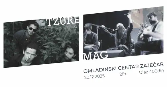 Tzure + Mag u Omladinskom centru