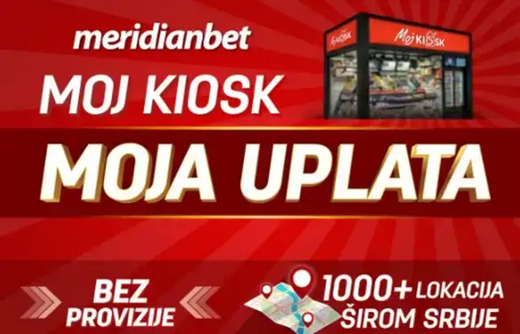 BEZ PROVIZIJE I NA 1.000 LOKACIJA U SRBIJI – Dopuni Meridian nalog na MOJ KIOSK objektima