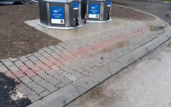 Prijavi problem: (Ne)sređen prilaz novim podzemnim kontejnerima