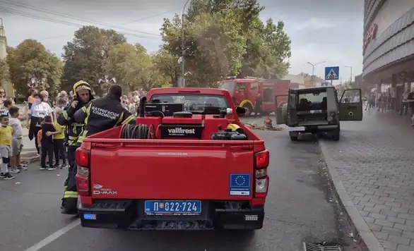 Dan sektora za vanredne situacije obeležen na Trgu oslobođenja