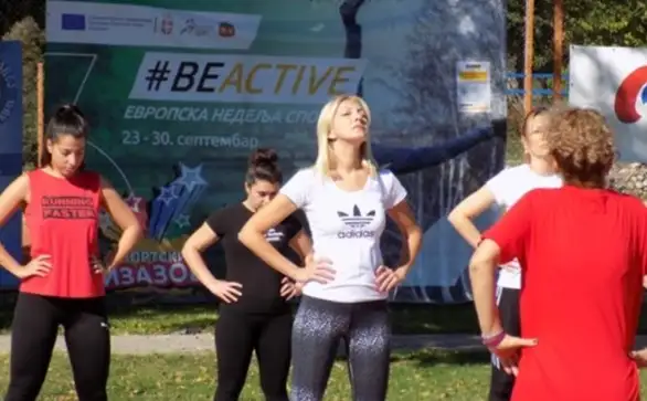 Sportska rekreacija za žene četvrtog dana Evropske nedelje sporta u Zaječaru