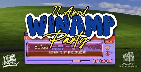 Winamp party u Omladinskom centru